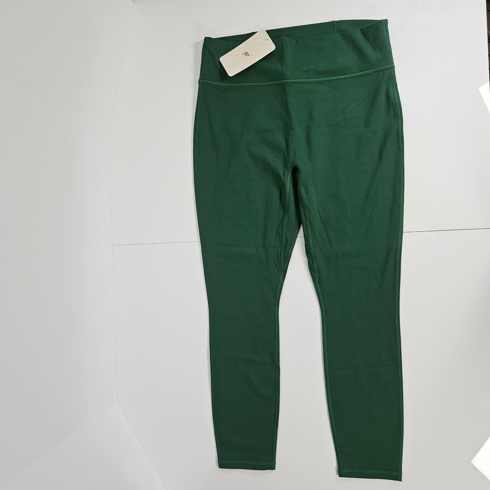 Fabletics Trinity High-Waisted Pocket Legging-Short Green XXL Motion365 m